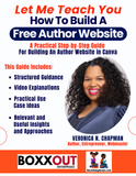 How To Build A Free Author Website In Canva Guide (Digital Download)