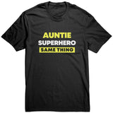 Superhero Auntie Tee