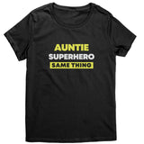 Superhero Auntie Tee