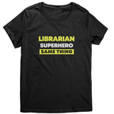 Superhero Librarian Tee