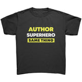 Superhero Youth Author Tee