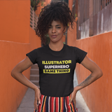 Superhero Illustrator Tee