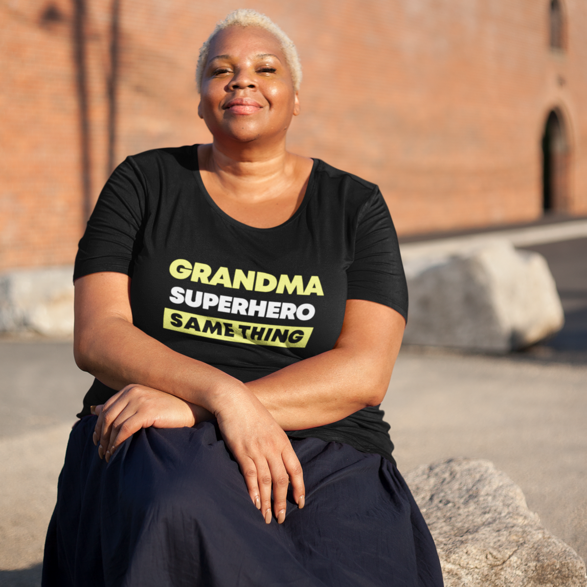 Grandma superhero deals shirt