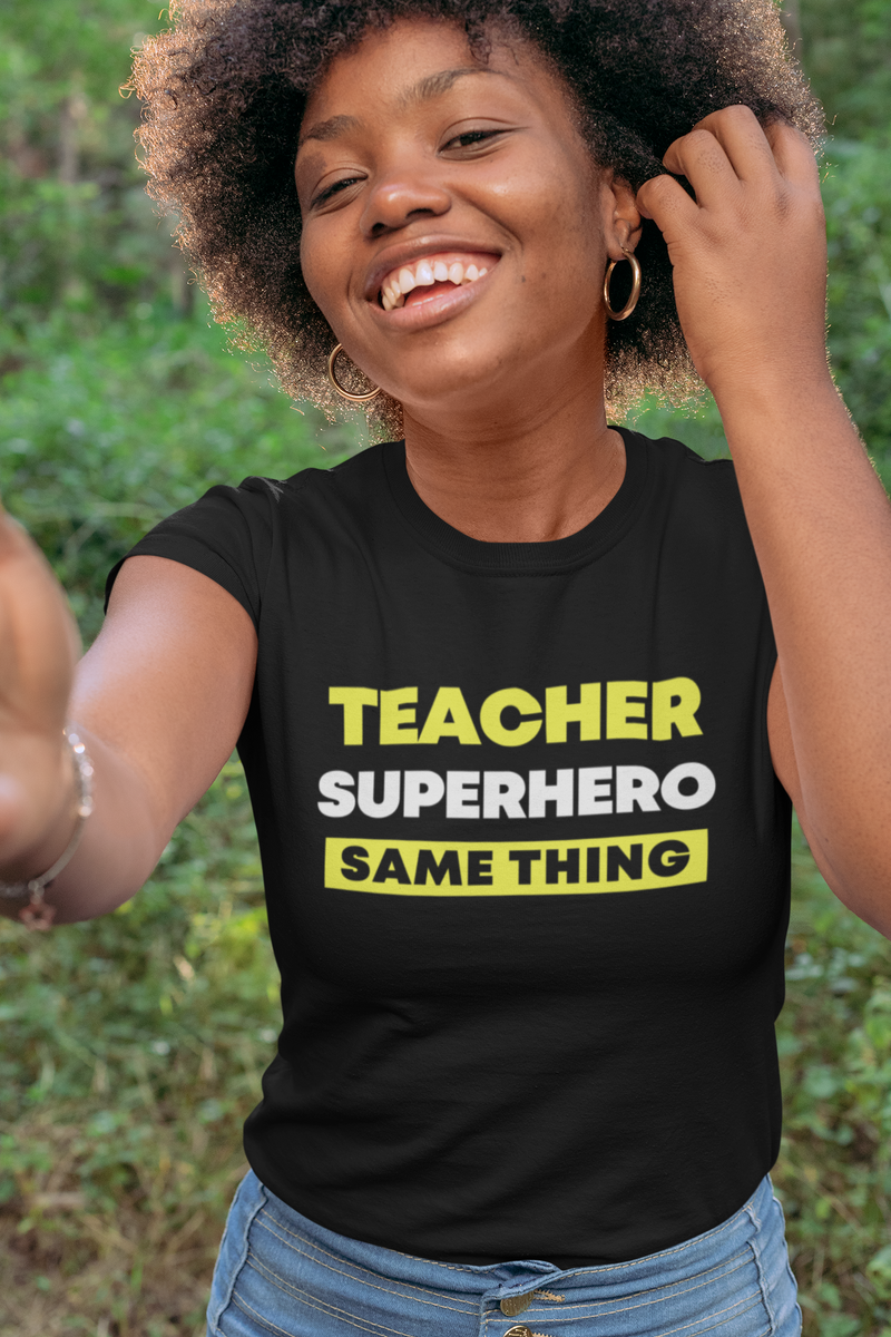 Teacher store superhero shirt