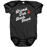 Breast Fed Book Baby Onesie