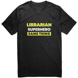 Superhero Librarian Tee
